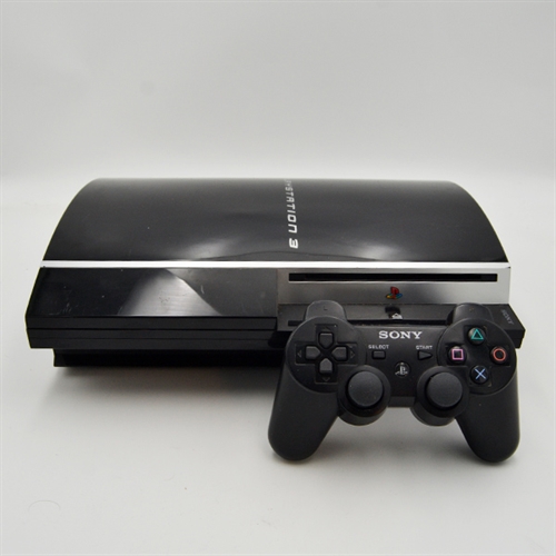 Playstation 3 Konsol - FAT 80 GB - SNR 02-27438173-1282130-CECHL04 (B Grade) (Genbrug)